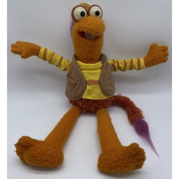 Vintage Gobo Fraggle Rock Tomy Plush Stuffed Animal 1983 Jim Henson Muppets 15” - Picture 10 of 15